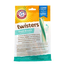 Load image into Gallery viewer, Arm & Hammer Twisters Dental Treats for Dogs | Dental Chews Fight Bad Breath, Plaque & Tartar without Brushing | Available in Multiple Flavors and Sizes