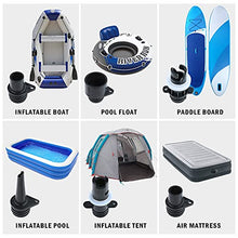 Load image into Gallery viewer, Valwix 20PSI High Pressure SUP Air Pump The Whale - Dual Stage Inflation/Deflation Electric Pump, Auto Cooling for Inflatable Stand Up Paddle Boards