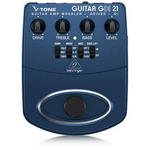 Load image into Gallery viewer, Behringer V-Tone Guitar Driver DI GDI21 Amp Modeler/Direct Recording Preamp/DI Box