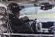 Load image into Gallery viewer, MULTI-USE VINYL PLASTIC OR MESH CAR DIVIDER, USE AS A SNEEZE GUARD or PET BARRIER FOR DRIVER PROTECTION, PERFECT PROTECTION PARTITION or MESH PET DIVIDER DIVIDES FRONT SEAT & BACK SEAT