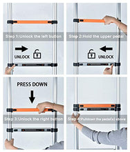 Load image into Gallery viewer, Telescoping Ladder Extension Multi-Purpose 18.5 FT Aluminum Foldable Industrial Compact Loft Ladder Household Daily or Emergency Use Portable Extendable Step Ladders 330 lb Large Loading Capacity