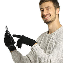 Load image into Gallery viewer, Winter Warm Touchscreen Gloves for Men and Women Touch Screen Fleece Lined Knit Anti-Slip Wool Glove
