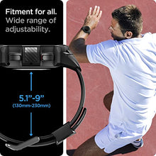 Load image into Gallery viewer, Spigen Rugged Armor Pro Designed for Galaxy Watch 4 Classic Case with Band 46mm (2021) - Black