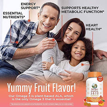 Load image into Gallery viewer, Omega Gummies & Turmeric DHA Liposomal Bundle by MaryRuth's | Omega 3-6-7-9 Gummies for Adults & Kids, 120ct | Turmeric & Omega-3 DHA Liposomal (Sweet Ginger), 16oz | Non-GMO, Vegan