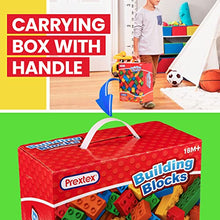 Load image into Gallery viewer, Prextex 150 Piece Classic Big Building Bricks | Large Toy Blocks | Compatible with Most Major Brands, STEM Toy Large Building Bricks Set for All Ages, Boys & Girls