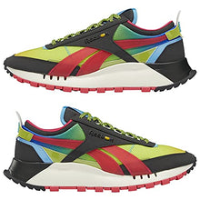 Load image into Gallery viewer, Reebok Unisex Classic Leather Legacy Sneaker, Coal/TWIPNK/SONGRN, 6 US Men
