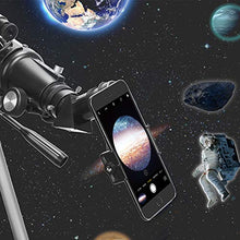 Load image into Gallery viewer, 70mm Aperture 400mm AZ Mount Astronomical Refractor Telescope, Good Gift for Observe The Moon and Landscape - Portable Travel Scope with Backpack