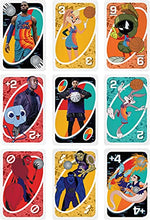 Load image into Gallery viewer, UNO Space Jam: A New Legacy Themed Card Game Featuring 112 Cards with Movie Graphics, Kid, Movie & Sports Fan Gift Ages 7 Years & Older.