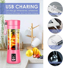 Load image into Gallery viewer, Mimill Personal Blender, Portable Blenders Smoothie Mixer USB Rechargeable Juicer Cup with 6 Updated Blades