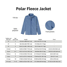 Load image into Gallery viewer, Amazon Essentials Toddler Boys' Polar Fleece Full-Zip Mock Jacket, Grey Buffalo Check, 3T