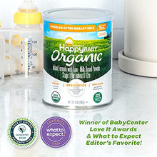 Load image into Gallery viewer, Happy Baby Organics Infant Formula, Milk Based Powder with Iron, Stage 1, 12 Ounce (Pack of 6) packaging may vary