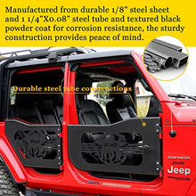 Load image into Gallery viewer, JROAD Jeep wrangler JL Gladiator summer tubular half doors Fit for 2018-2023 Jeep Wrangler JL Unlimited | Gladiator JT 4-Door Soldier pattern Front & Rear Tube Doors Without Side View Mirror Door