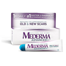 Load image into Gallery viewer, Mederma Advanced Scar Gel - 1x Daily: Use less, save more - Reduces the Appearance of Old & New Scars - #1 Doctor & Pharmacist Recommended Brand for Scars - 0.7 ounce, 0.7 Ounce