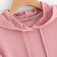 Load image into Gallery viewer, IEason,Womens Long Sleeve Heart Hoodie Sweatshirt Jumper Hooded Pullover Tops Blouse (3XL, Pink)