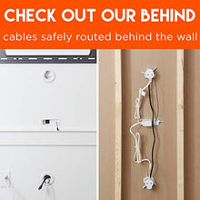 Load image into Gallery viewer, ECHOGEAR in-Wall TV & Soundbar Power Kit Safely Hides Cables Behind Your Wall - Includes Low Voltage Cable Managment to Conceal All TV & Soundbar Wires (HDMI, Optical, etc.)