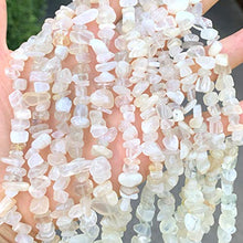 Load image into Gallery viewer, 1 Strand Natural Multi Colors Moonstone Gemstone Smooth Free Form 5-8mm Loose Stone Chip Beads 33 Inch for Jewelry Craft Making GZ1-25