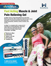 Load image into Gallery viewer, ArniMax Gel - Fast Acting Muscle & Joint Pain Relieving Gel - with Arnica Montana, Glucosamine Sulfate, MSM, Boswellia Serrate, Aloe Vera Gel, Witch Hazel, Yerba Mate, Menthol, and More.