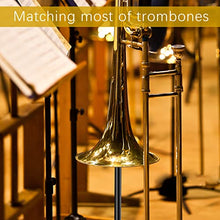 Load image into Gallery viewer, EASTROCK Trombone Stand, Retractable Height Adjustment, Triangular Stable Construction for Standard-sized Trombone