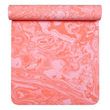 Load image into Gallery viewer, AIMERDAY Non Slip Yoga Mat Eco Friendly TPE Exercise Mat Premium Print 1/4 Inch Thick High Density Lightweight Pilates Mat with Carrying Strap for Floor Workout, Fitness & Hot Yoga 72" x 24"