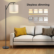 Load image into Gallery viewer, Floor lamp, Wellwerks Smart Light,- Classic Standing Industrial Arc Light with Lamp Shade, Modern Floor Lamp for Bedroom, Living Room, Study Room