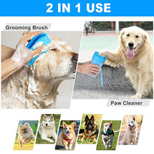 Load image into Gallery viewer, Dog Cleaner Upgrade 2 in 1 Dog Paw Cleaner Dog Brush Dog Grooming Dog Cleaning Paw Cleaner Portable Dog Foot Washer for Dog Cat