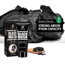 Load image into Gallery viewer, Blackhead Remover Mask, Peel Off Blackhead Black Mask, Bamboo Charcoal Face Mask, Deep Cleansing Facial Mask for All Skin Types
