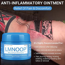 Load image into Gallery viewer, LMNOOP Wound Care Ointment: Pain Relief, Anti-Infection, Anti-inflammatory Cream for Chronic Wounds, Ulcers, Sores, Cuts, Piercing/Microneedling/Microblading/Laser Hair Removal/Tattoos Aftercare.