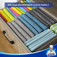 Load image into Gallery viewer, MR.SIGA Microfiber Cleaning Cloth,Pack of 12,Size:12.6" x 12.6"