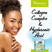 Load image into Gallery viewer, Collagen Cream - Anti Aging Face Moisturizer - Day & Night - Made in USA - Natural Formula with Hyaluronic Acid & Vitamin C - Cleanse, Moisturize, and Protect Your Skin