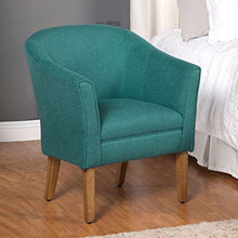 Load image into Gallery viewer, HomePop Chunky Textured Accent Chair, Teal