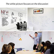 Load image into Gallery viewer, Fine Reusable Whiteboard Message Board Reminder Board Self-Adhesive Peel Stick Paper for School,Office,Home,Kids Drawing,Refrigerator (White)