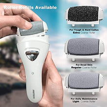 Load image into Gallery viewer, Electric Feet Callus Removers Rechargeable,Portable Electronic Foot File Pedicure Tools, Electric Callus Remover Kit,Professional Pedi Feet Care for Dead,Hard Cracked Dry Skin Ideal Gift