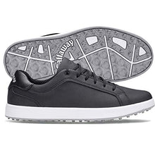 Load image into Gallery viewer, Callaway Women's Del Mar Golf Shoes, Black, 8.5, B