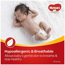Load image into Gallery viewer, Huggies Newborn Gift Box - Little Snugglers Diapers (Size Newborn 24 Ct & Size 1 32 Ct), Natural Care Unscented Baby Wipes (96 Ct Total), and Johnson's Shampoo & Baby Lotion (Packaging May Vary)