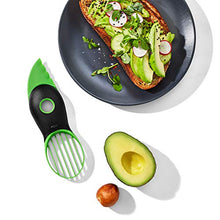 Load image into Gallery viewer, OXO Good Grips 3-in-1 Avocado Slicer - Green
