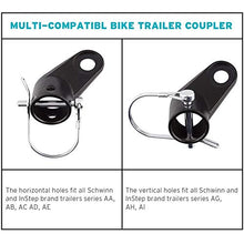 Load image into Gallery viewer, Titanker Upgraded Bike Bicycle Trailer Coupler Attachment Angled Elbow for Instep & Schwinn Bike Trailers