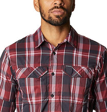 Load image into Gallery viewer, Columbia Men's Silver Ridge Lite Plaid Long Sleeve, Black Multi Plaid, Small