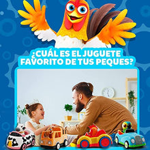Load image into Gallery viewer, La Granja De Zenon Car Toys Inertia car Friction Toy Cars 2 Pack Push Back Vehicle Friction Powered Set for Boys Girls (Lorito Pepe & Gallo Bartolito)