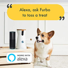 Load image into Gallery viewer, Furbo Dog Camera: Treat Tossing, Full HD Wifi Pet Camera and 2-Way Audio, Designed for Dogs, Compatible with Alexa (As Seen On Ellen), white (001-01WHTOA-1)