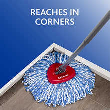 Load image into Gallery viewer, O-Cedar EasyWring RinseClean Microfiber Spin Mop & Bucket Floor Cleaning System, Grey