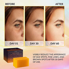 Load image into Gallery viewer, Valitic Kojic Acid Dark Spot Remover Soap Bars with Vitamin C, Retinol, Collagen, Turmeric - Original Japanese Complex Infused with Hyaluronic Acid, Vitamin E, Shea Butter, Castile Olive Oil (2-Pack)