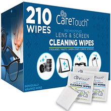 Load image into Gallery viewer, Care Touch Bundle with Lens Cleaning Wipes, Microfiber Cloths and Lens Cleaning Care Kit (3 Items)
