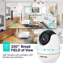 Load image into Gallery viewer, Dog Camera - 1080P Dog Camera with Phone App, Pan/Tilt/Zoom Home Camera with 2-Way Audio, AI Human Detection, Night Vision, Cloud Storage/TF Card, Compatible with Alexa, Camera for Pets/Baby