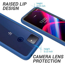 Load image into Gallery viewer, ONOLA Phone Case for T-Mobile TCL Revvl 4 Plus Case,TCL Revvl 4 Plus Case with Built-in Screen Protector,TCL Revvl 4 Plus Phone Case,Cover for T-Mobile TCL Revvl 4 Plus Phone (Blue)