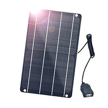 Load image into Gallery viewer, FlexEnergy 6W USB Mini Solar Panel,5V High-Performance Monocrystalline Module Waterproof Solar Charger with Solar Cell,Suitable for Bicycles,Mobile Phones,Power Bank,Camping Lights,etc.