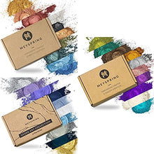 Load image into Gallery viewer, MEYSPRING Epoxy Resin Pigment Sets - Resin Dyes and Pigments - Mica Powder for Epoxy Resin, Metallic Pigment, Fine Glitter - Resin Supplies - Pigment Powder for Resin Art