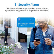 Load image into Gallery viewer, meross Smart Garage Door Opener Remote, Compatible with Apple HomeKit, Amazon Alexa, Google Assistant, SmartThings, Multiple Notification Modes, No Hub Needed