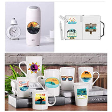 Load image into Gallery viewer, Surf Stickers Pack 100Pcs, Beach Waterproof Vinyl Stickers for Laptop Surfboard Hydroflask Water Bottles, Surfing Stikers for Teens Girls