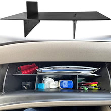 Load image into Gallery viewer, TACORBO Glove Box Organizer Compatible with Honda Pilot 2016-2022 / Ridgeline 2017-2022 2023/ Passport 2019-2022 2023 Accessories, Insert Glove Compartment Black ABS Materials