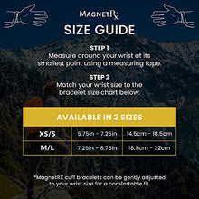Load image into Gallery viewer, MagnetRX® Pure Copper Magnetic Bracelet - Arthritis Pain Relief & Carpal Tunnel Magnetic Therapy Copper Bracelets - Adjustable Wide Copper Cuff Bracelet with 12 Magnets (Brushed Copper, M/L)
